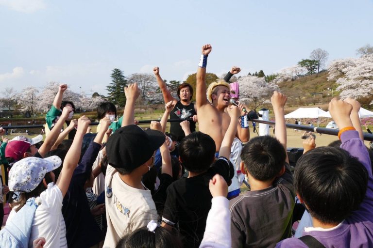 2023年4月1日　栃木プロレス　矢板桜フェスティバル2023 子供のいじめ撲滅・元気ハツラツ～本当に強い人はいじめなんかしないし、何度でも立ち上がる～イメージ