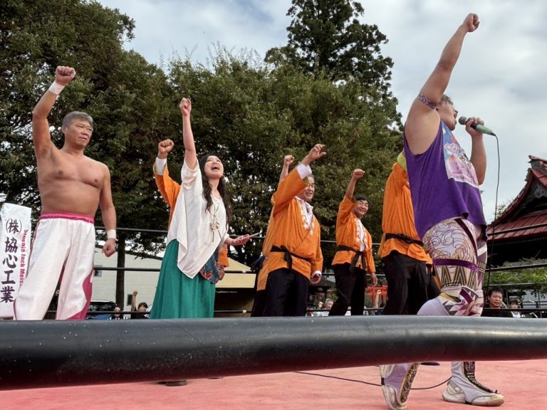 10月12日 雀宮神社奉納プロレス試合結果イメージ