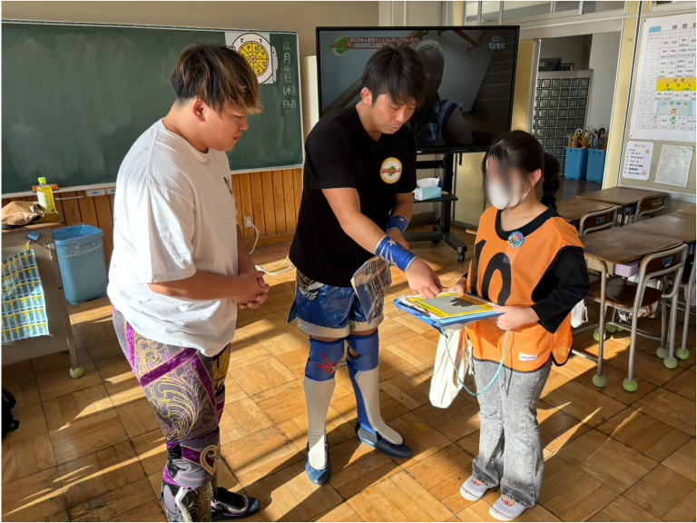 北村彰基、馬場拓海が那須塩原市の小学校訪問へ行ってきましたイメージ