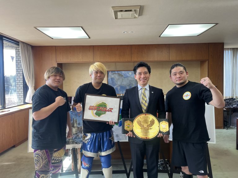 那須塩原市長様に表敬訪問させていただきましたイメージ